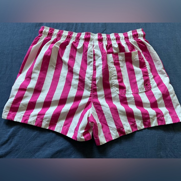 H&M - Pink/white Swim Trunks - Size Large - Male - Picture 2 of 3